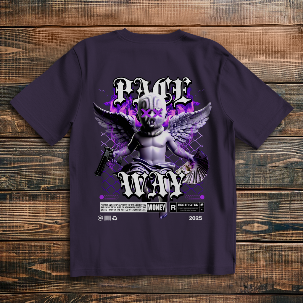 Oversize T-Shirt Hustle