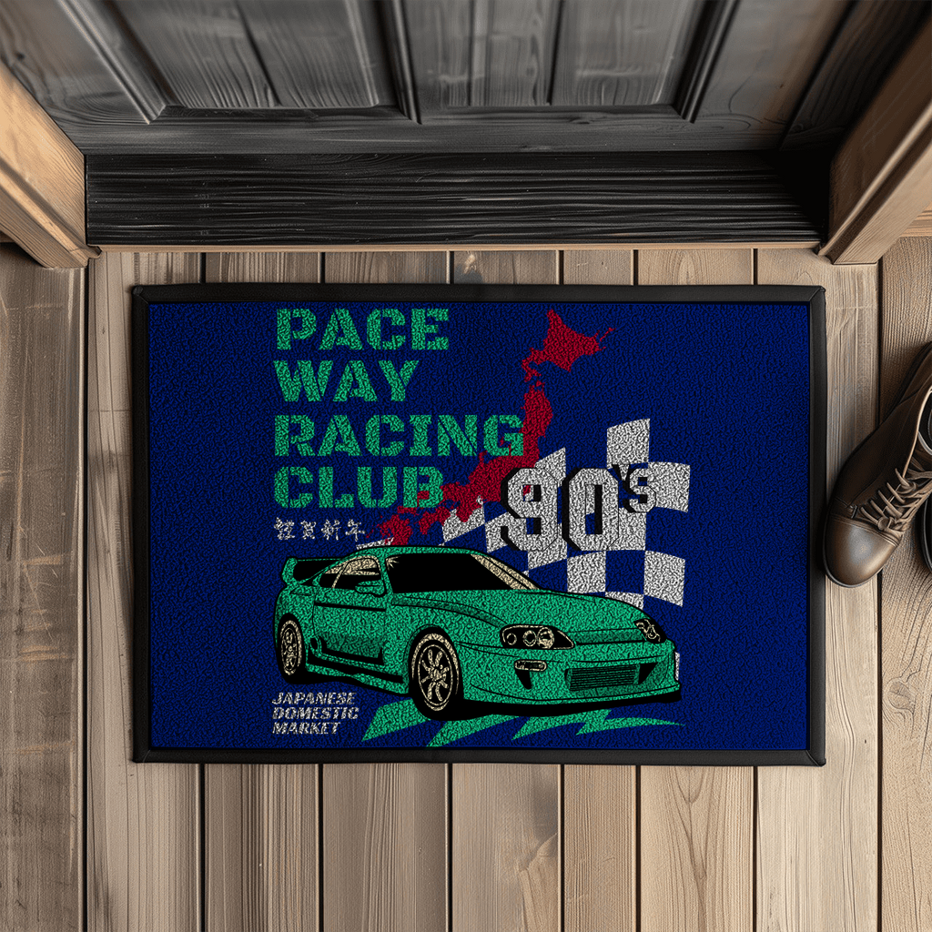 Fußmatte mit Gummirand Racing Club