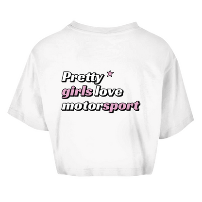 Oversize Crop Top Pretty Girl