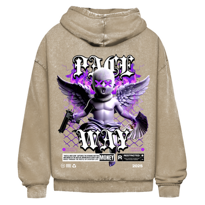 Oversize Washed Hustle