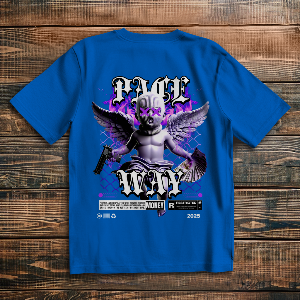 Oversize T-Shirt Hustle
