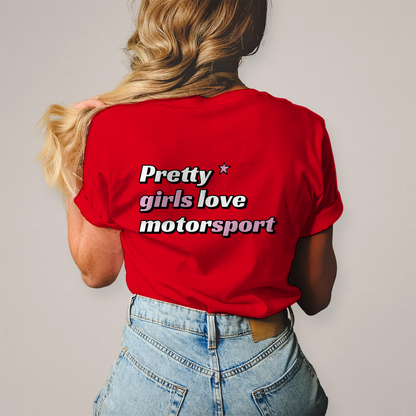 Damen T-Shirt Pretty Girl