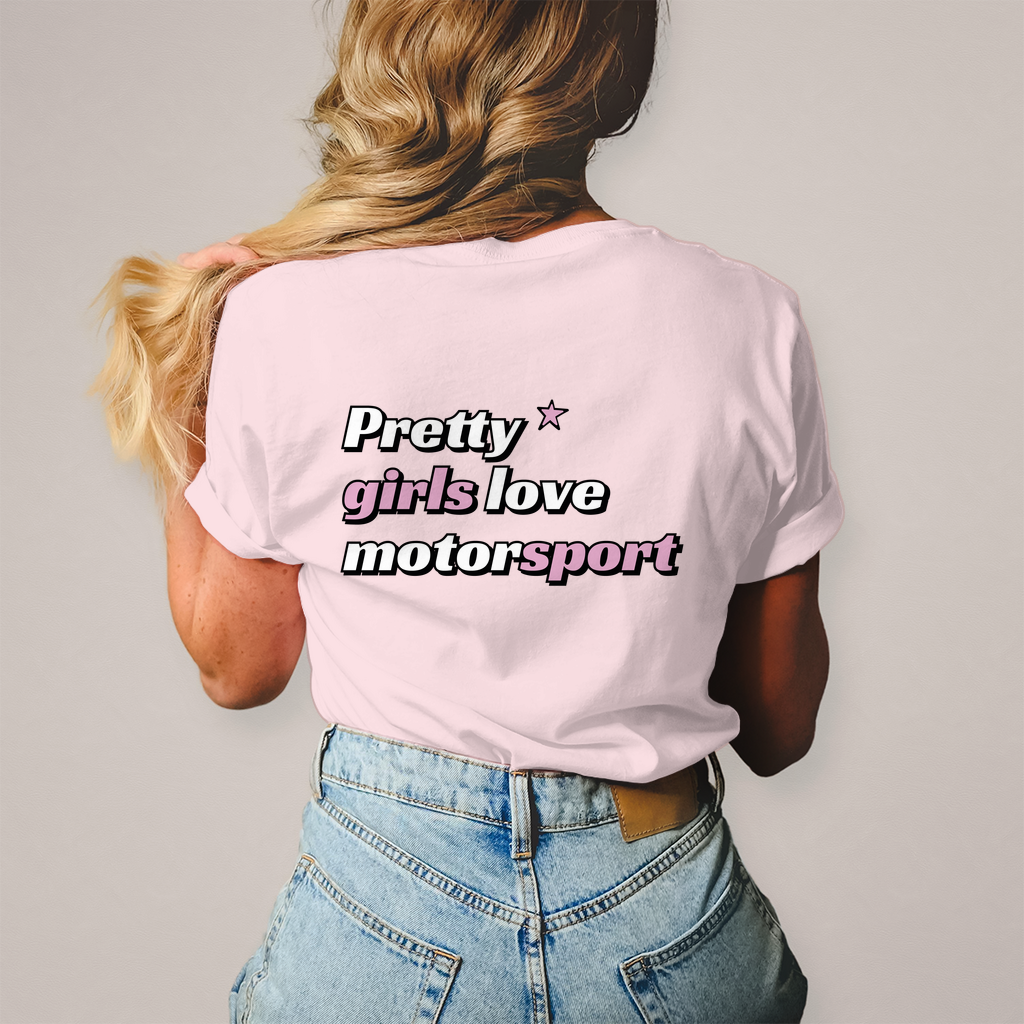 Damen T-Shirt Pretty Girl