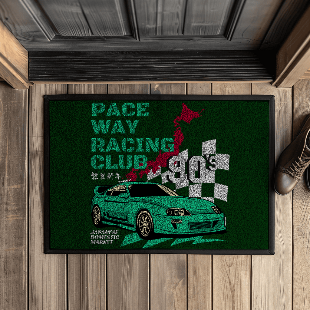 Fußmatte mit Gummirand Racing Club