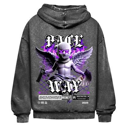 Oversize Washed Hustle