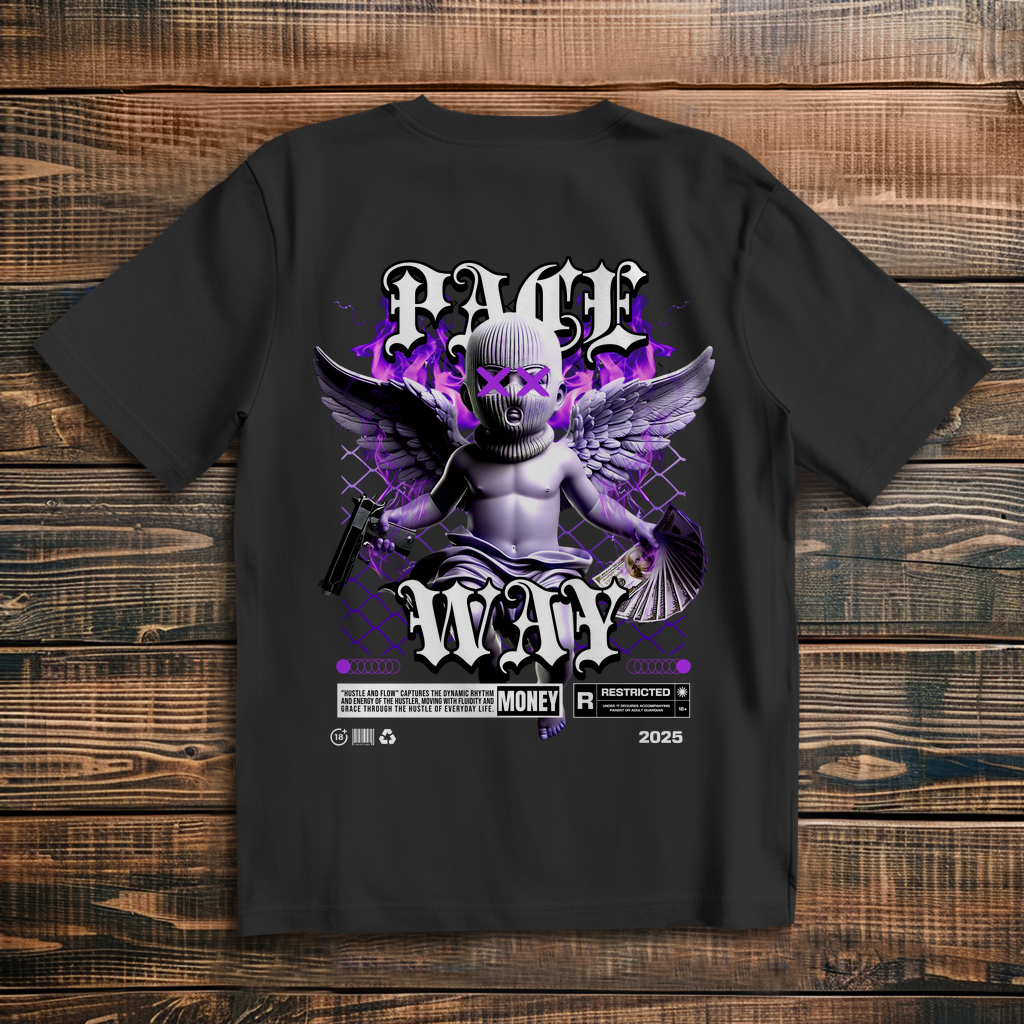 Oversize T-Shirt Hustle