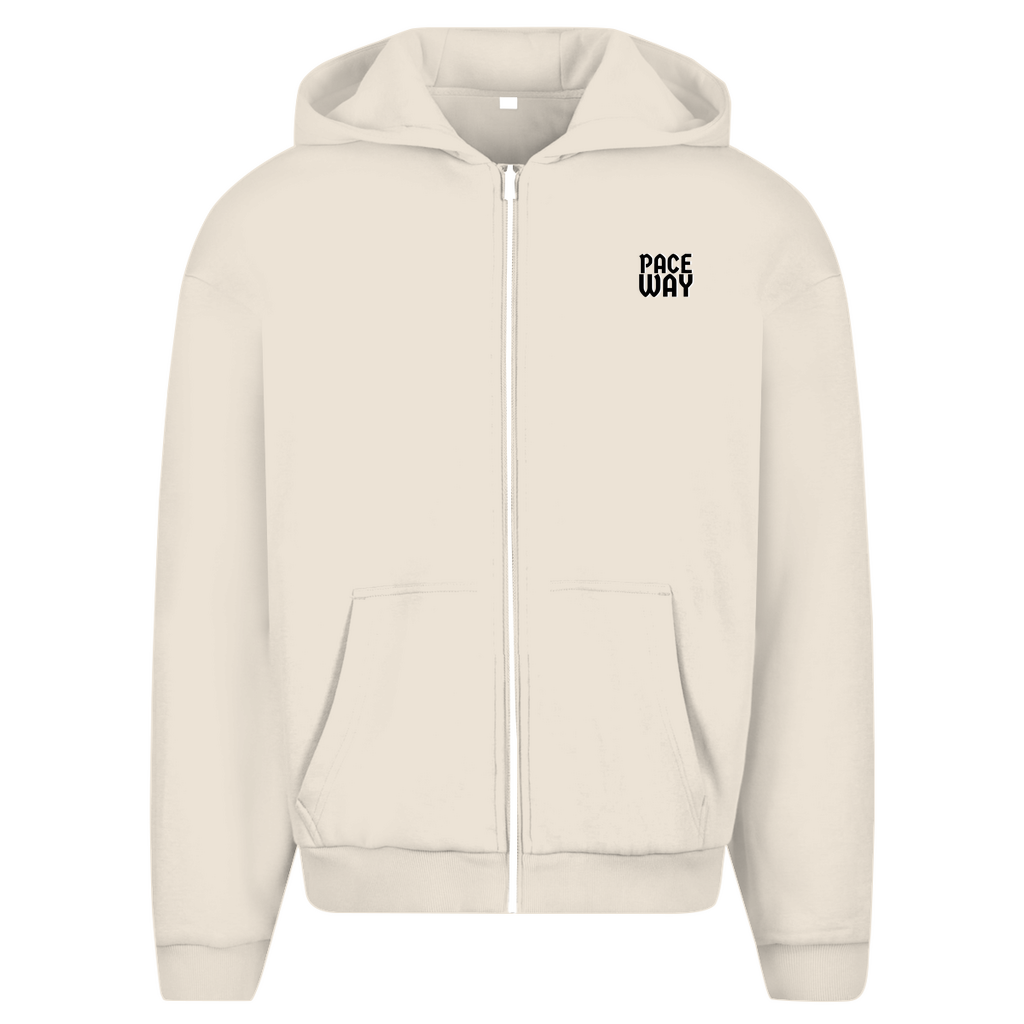 Oversize Zipper Hoodie My Best Life