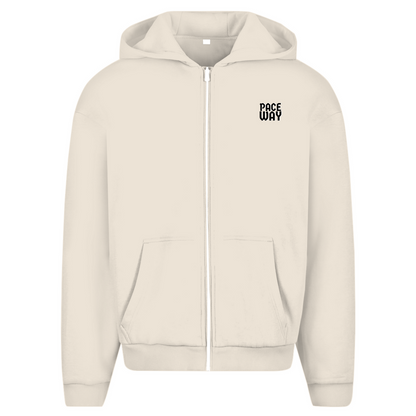 Oversize Zipper Hoodie My Best Life