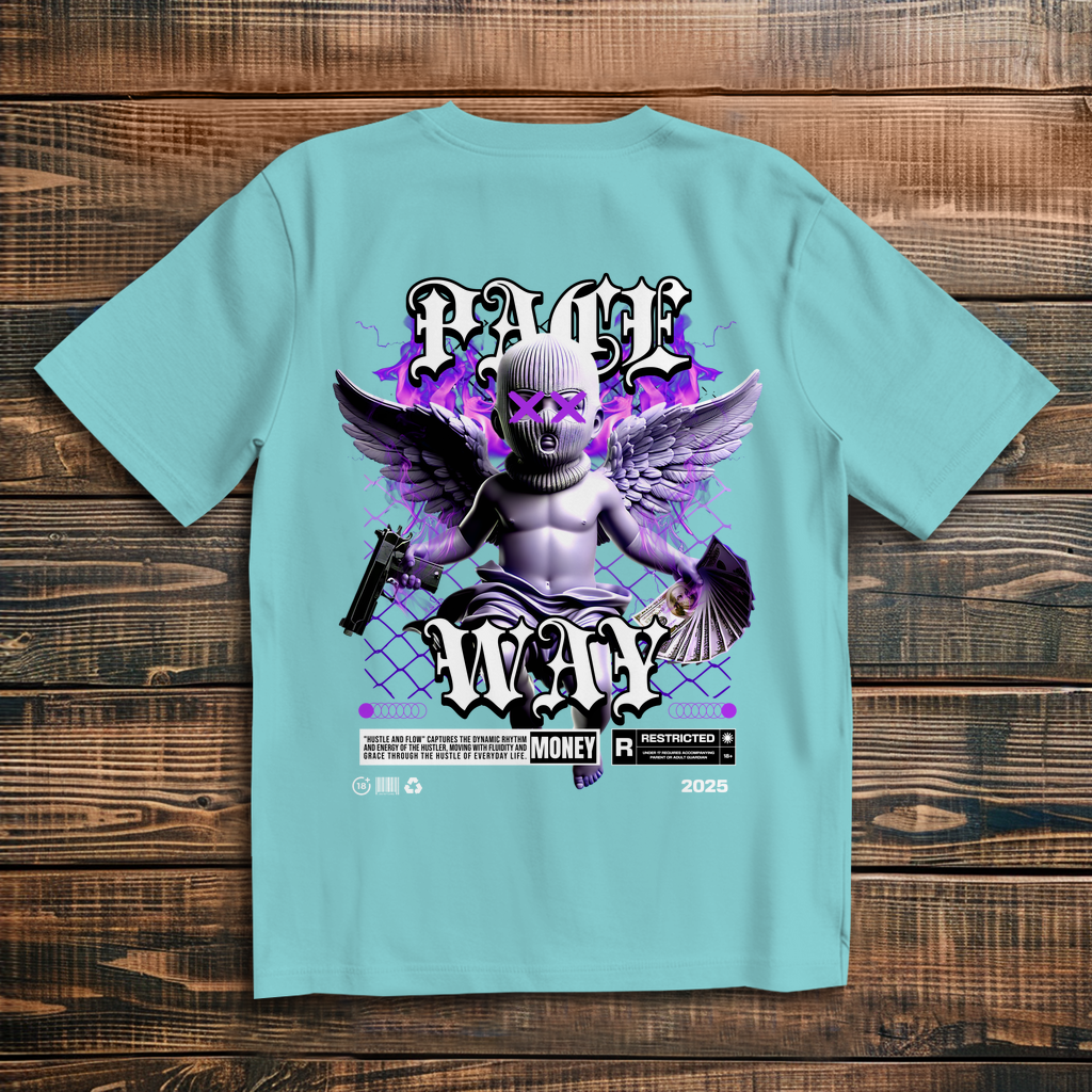 Oversize T-Shirt Hustle