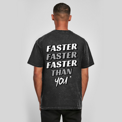 Oversize Washed T-Shirt Faster Than You