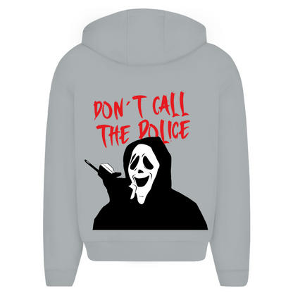 Oversize Zipper Hoodie Don´t Call The Police
