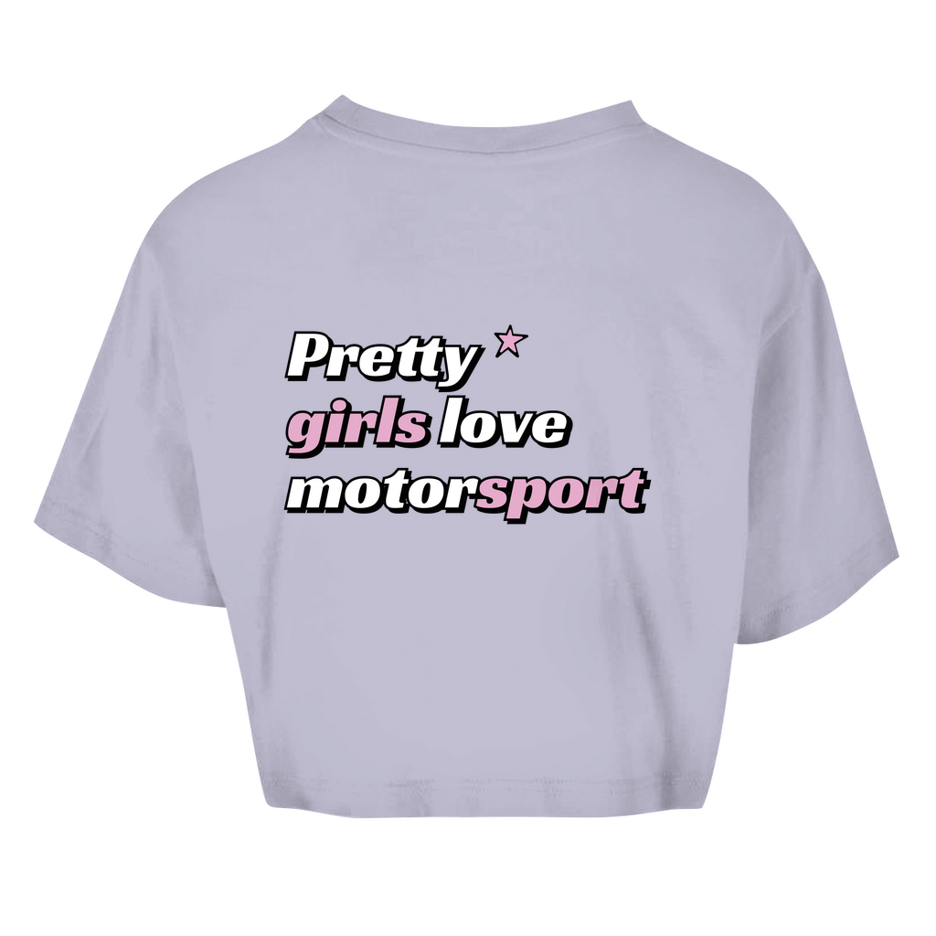 Oversize Crop Top Pretty Girl