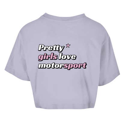 Oversize Crop Top Pretty Girl