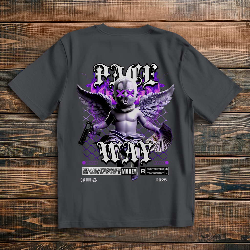 Oversize T-Shirt Hustle
