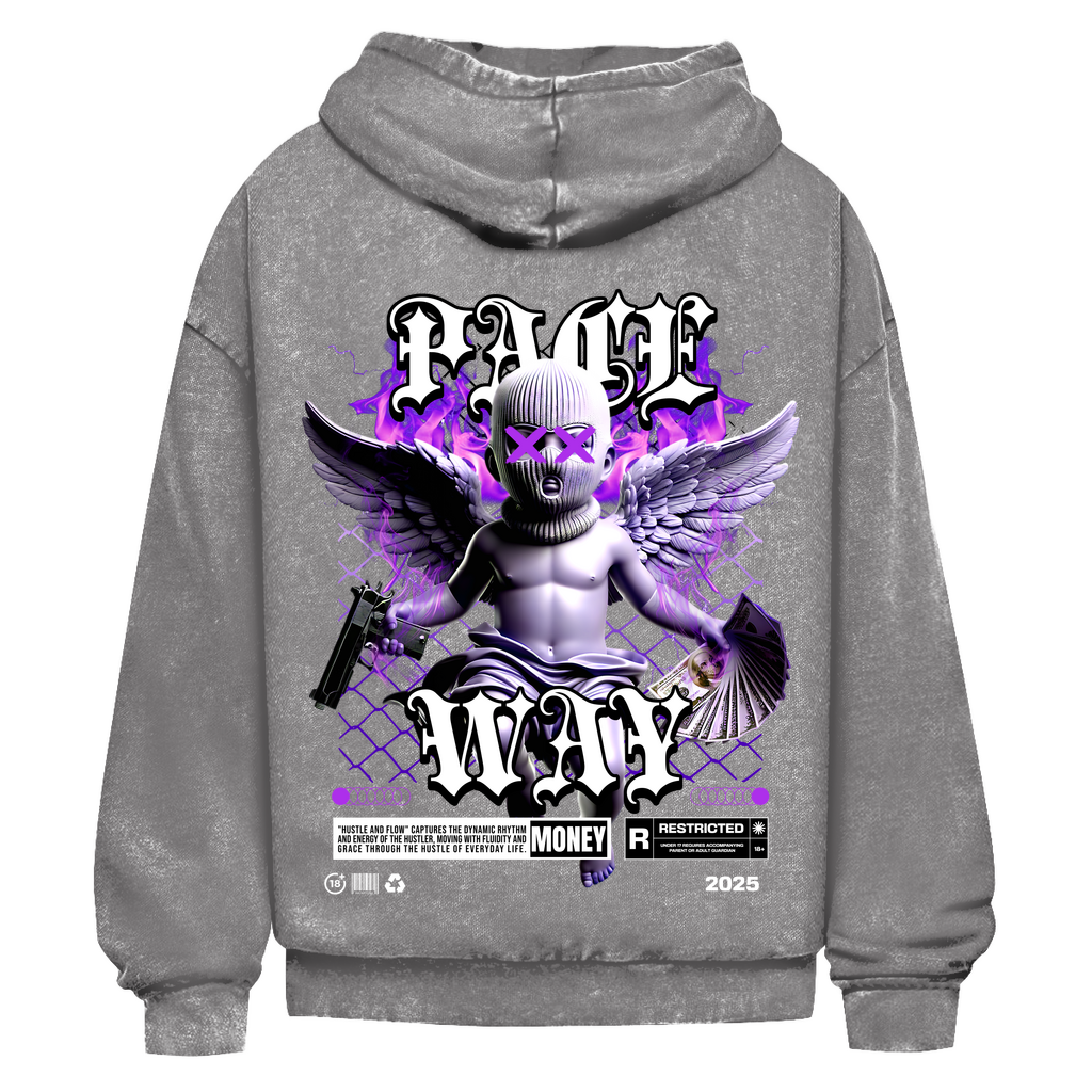 Oversize Washed Hustle