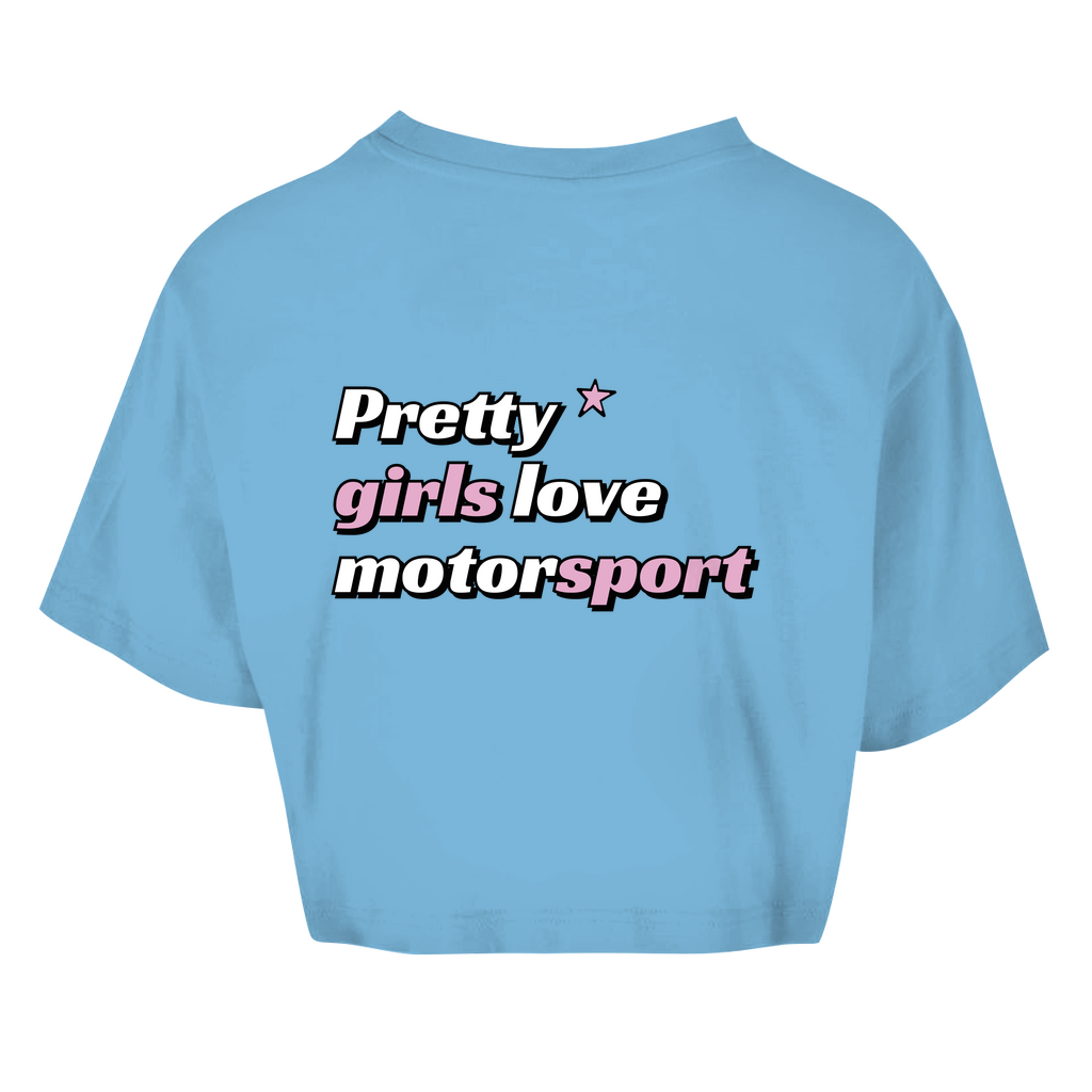 Oversize Crop Top Pretty Girl