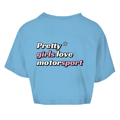 Oversize Crop Top Pretty Girl