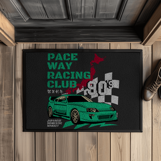 Fußmatte mit Gummirand Racing Club